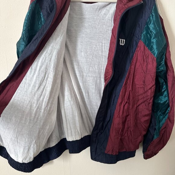 Vintage Men’s Wilson Wind Breaker Jacket, 90s - Picture 2 of 8